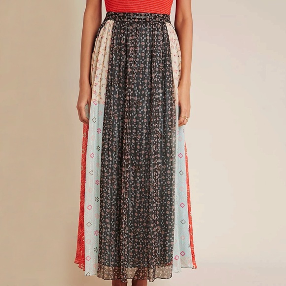 Anthropologie Verb Bohemian Gypsy Maxi Skirt - Picture 5 of 7